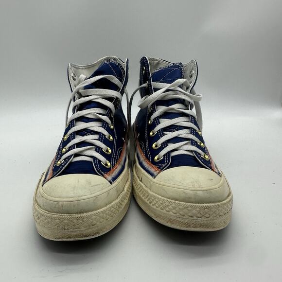 Mens Size 9.5 Converse Breaking Down Barriers x Chuck 70 High 'Knicks' 166815C - Picture 2 of 10